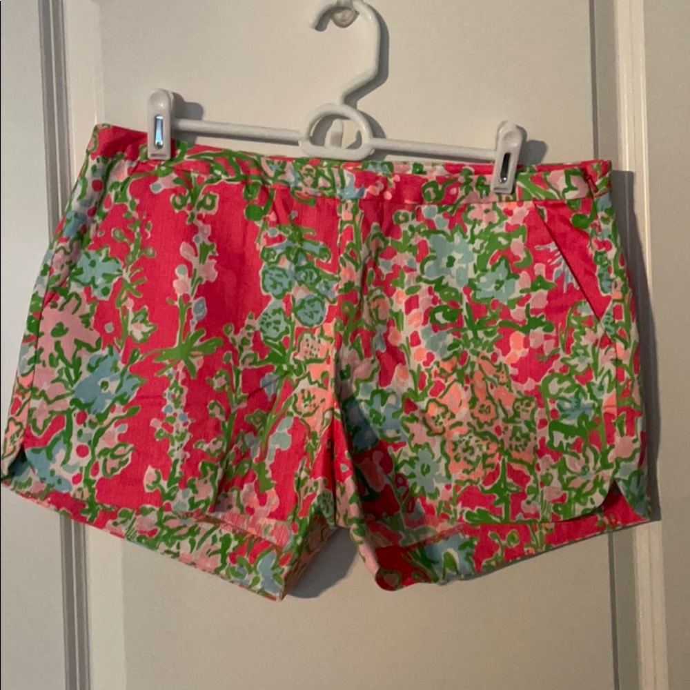 Adie Short, flamingo Pink Southern Charm